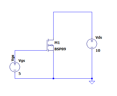 Schaltung für Simulation